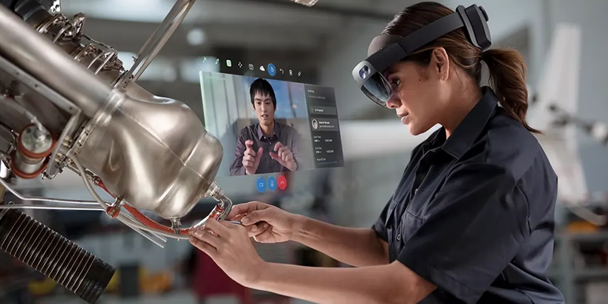 Hololens 2 Industrial Edition augmented reality für unternehmen